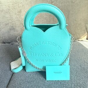 Tiffany & Co. Turquoise Heart Bag